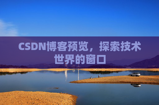 CSDN博客预览，探索技术世界的窗口